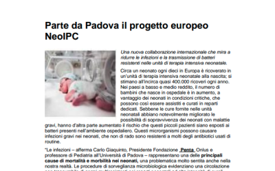 Parte da Padova il progetto europeo NeoIPC